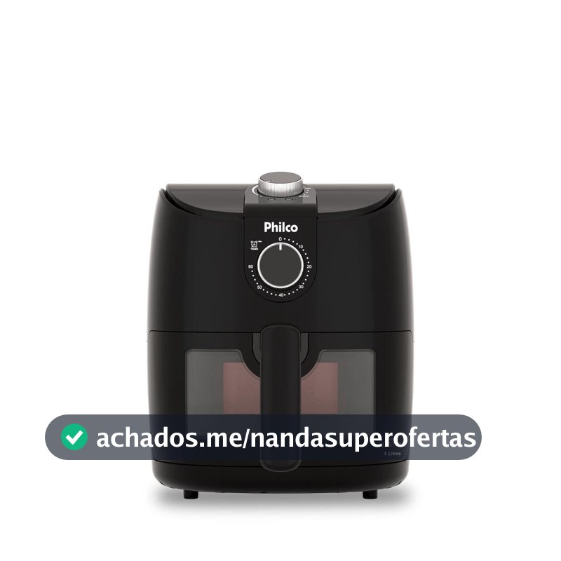 Air Fryer Philco 4L Revestimento Redstone 1500W PAF40A