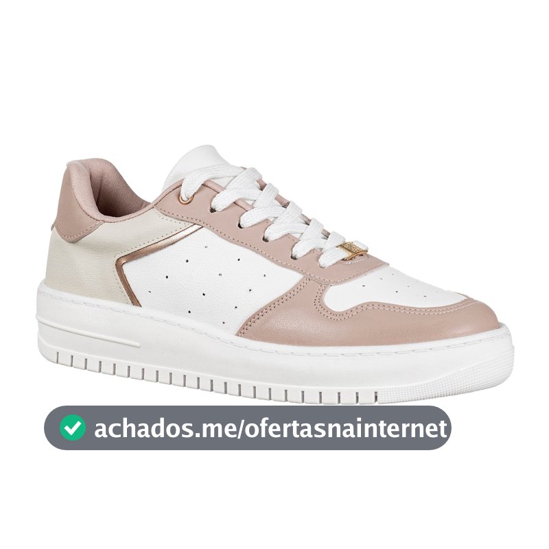 Tênis Feminino Casual Clássico Leve Conforto Retrô Recortes Original GiGiL