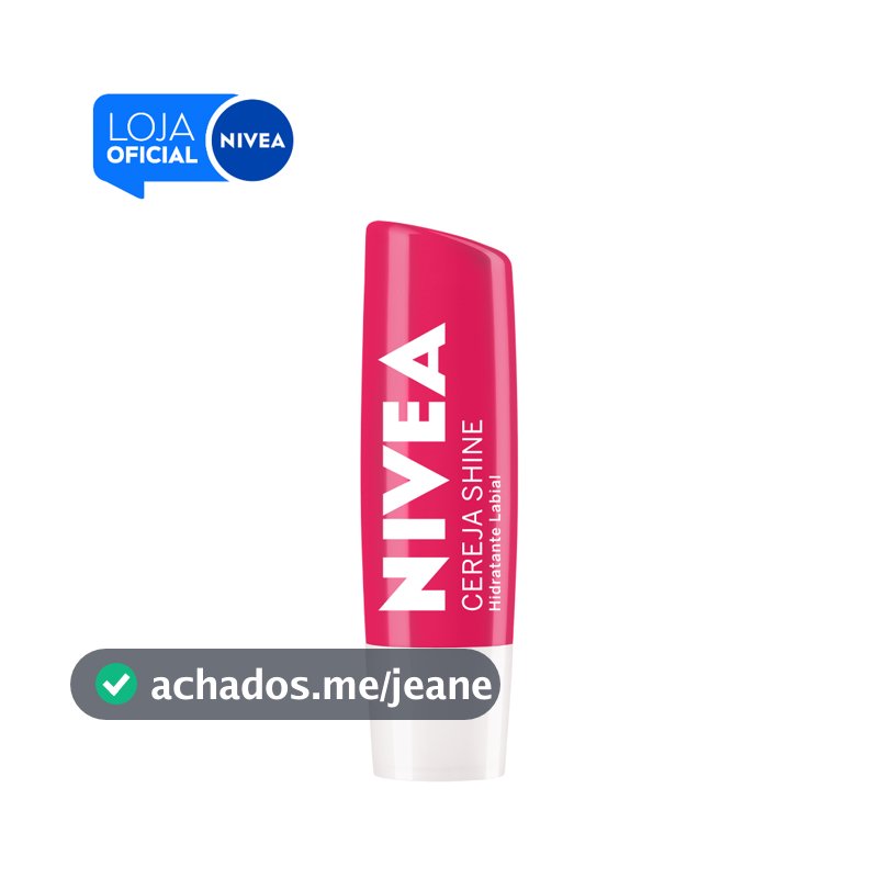 NIVEA Hidratante Labial Cereja Shine 4,8g