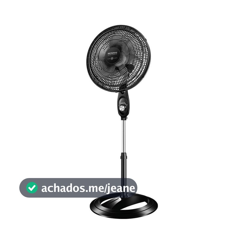 Ventilador de Coluna Mondial Super Power 6 Pás VSP-40C-NB - 40cm 220V