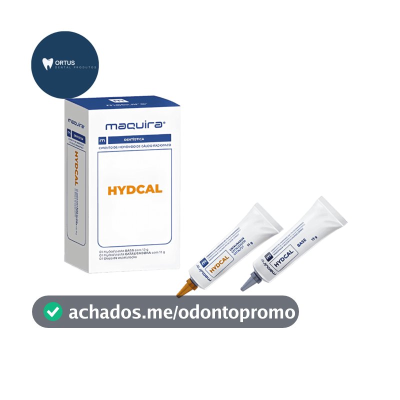 Cimento Forrador de Hidróxido de Cálcio Hydcal - Maquira