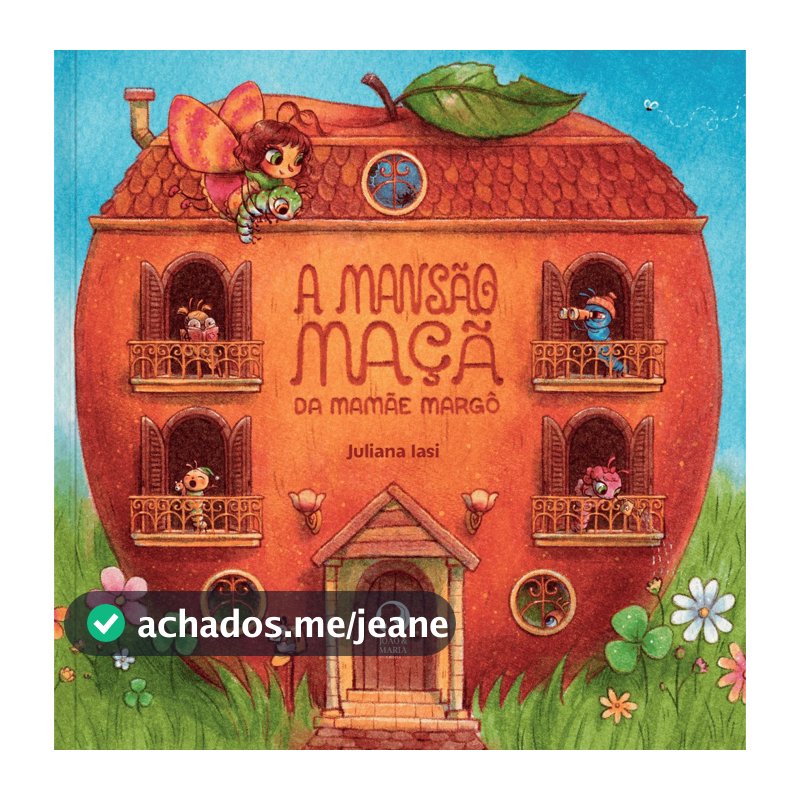 Livro Infantil A Mansão Maçã | Jogo Procure e Encontre | Ensina Rotina e Ordem | Livro Interativo para Crianças