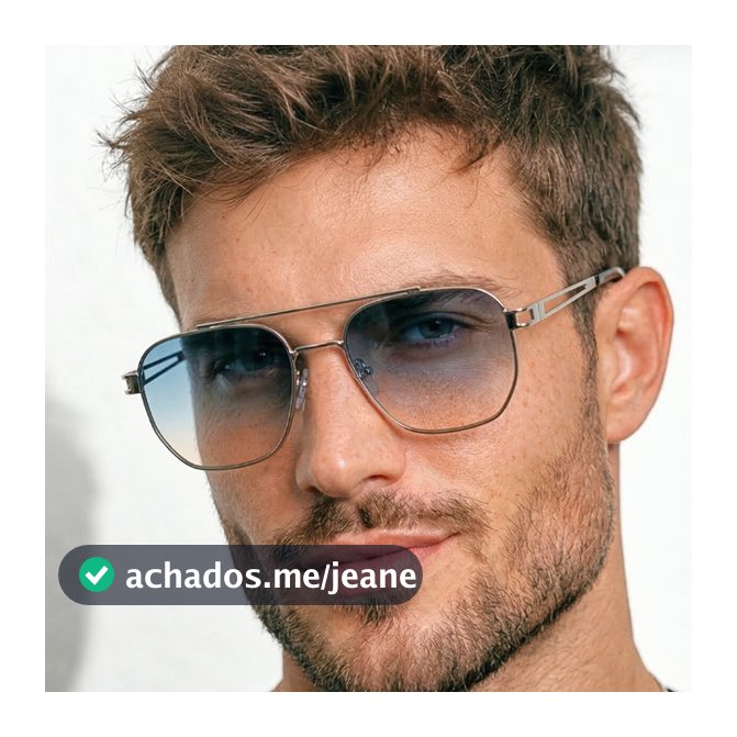 Óculos de Sol Texas Aviador Clássico Premium Geométrico Retrô Metal uv400 Unissex