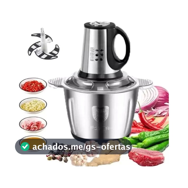 2L 3L 5LPicador De Alimentos Moedor De Carne Mixer Elétrica Processador Cozinha Casa Alho - 110v-220v