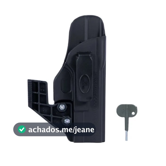 Coldre Tático Velado Polímero Glock G22 G17 G23 G19 Coldres