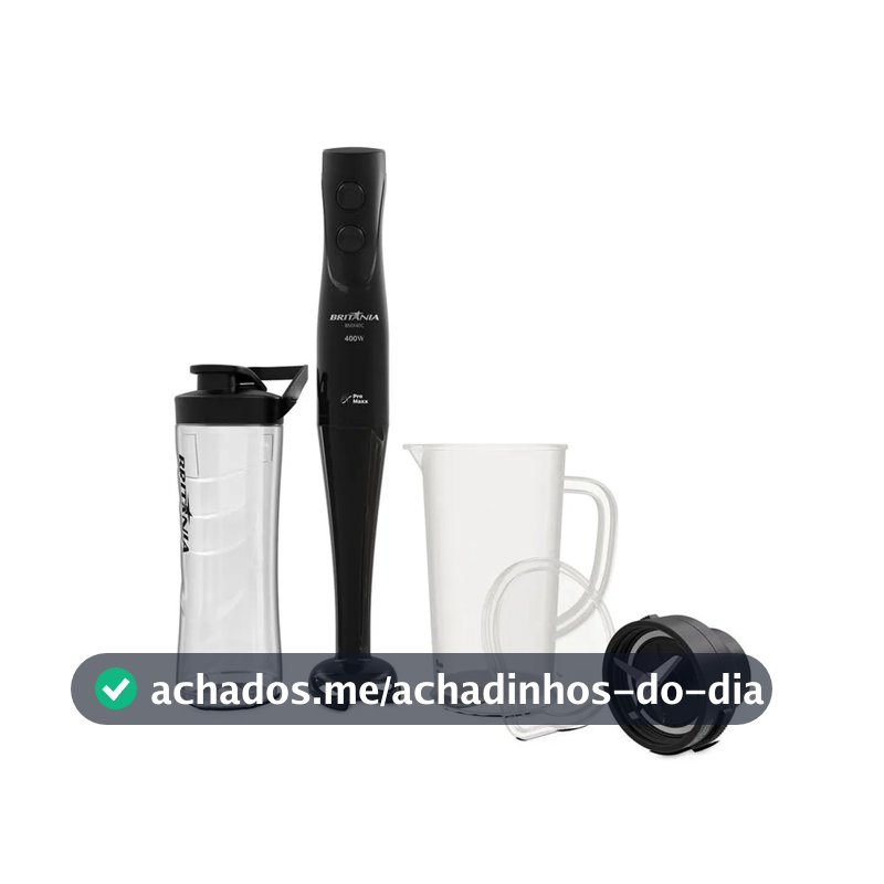 Mixer e Blender 2 em 1 400W Britânia