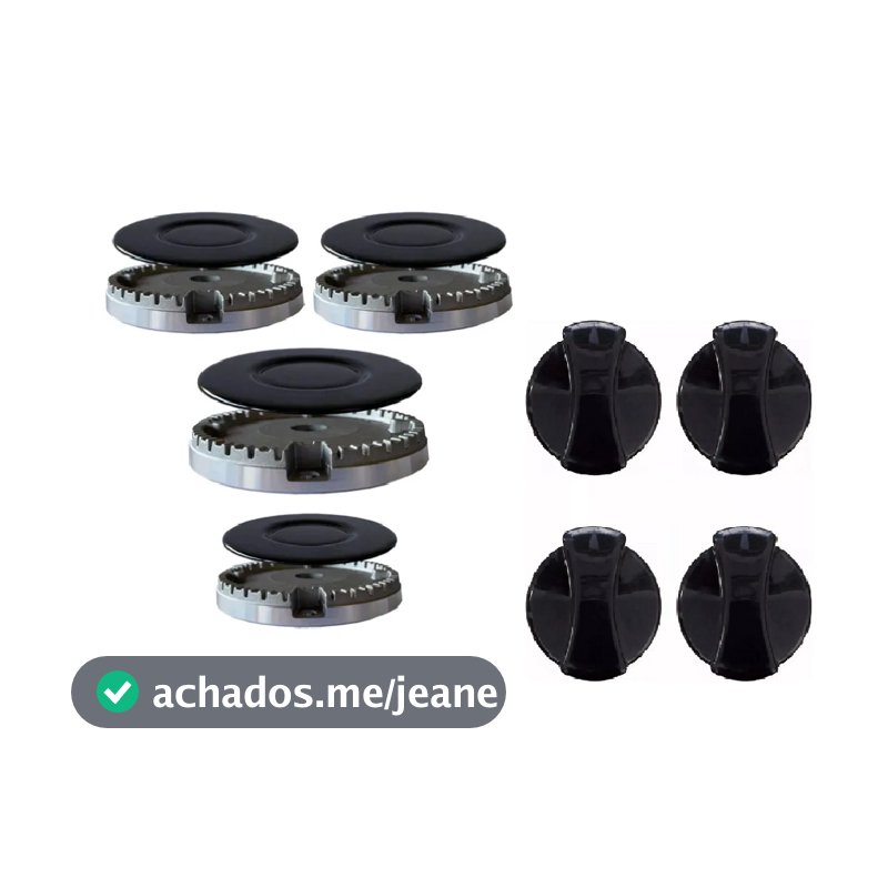 Espalhador + difusor + botão fogão cooktop fischer 4 bocas !