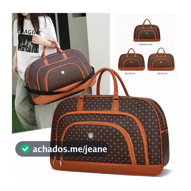 Bolsa Estilosa tamanho Grande 3 compartimentos de Grande capacidade. Angelina Shop
