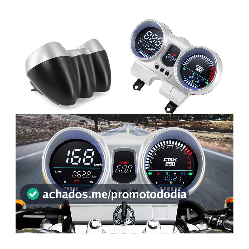 Painel Completo Para Honda Cbx250 Twister 2001 a 2008 Medidor De Velocidade 37100-KPF-961