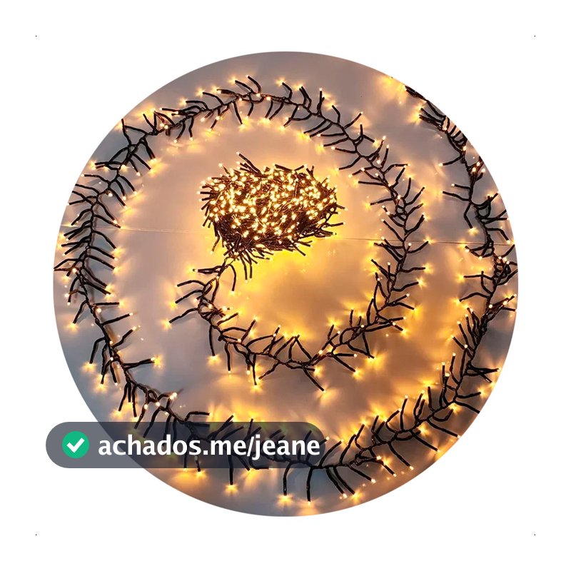 Festão 400 Leds Pisca Pisca Natal 3 Metros Bivolt 8 Funções