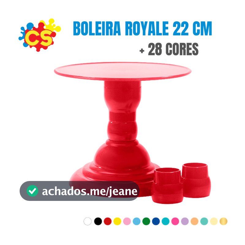 Boleira Royale 22 Cm - Suporte pra Bolos e Doces