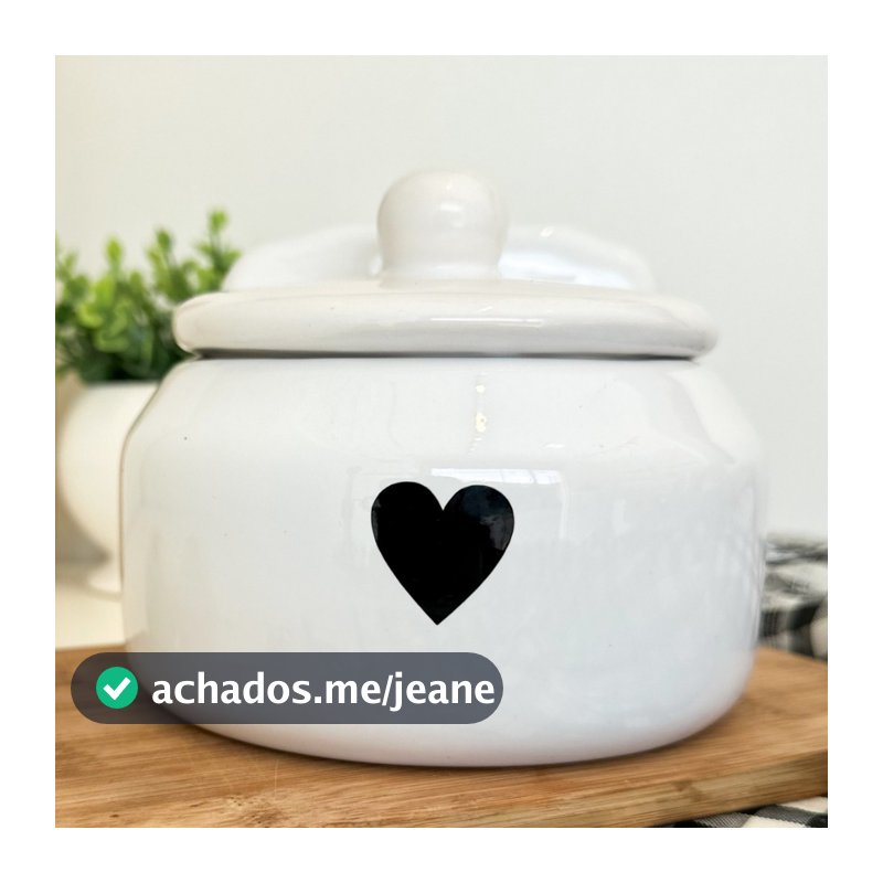 Saleiro Cerâmica Premium Esmaltado Mesa e Parede 500g/ decoração sofisticada  para sua cozinha