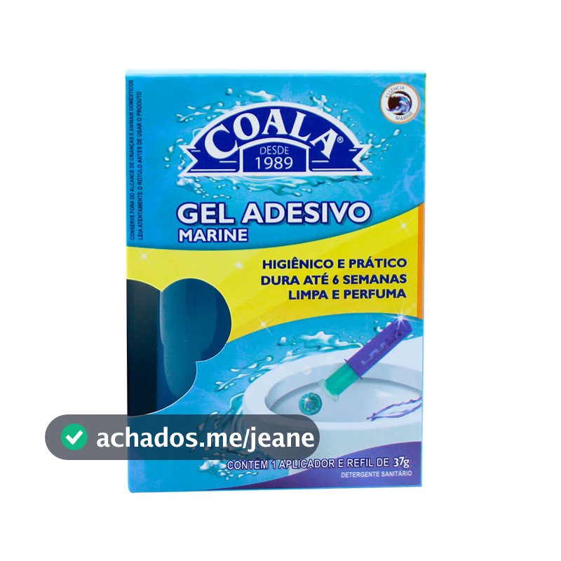 Aplicador Coala Gel Adesivo + Refil Marine 37g