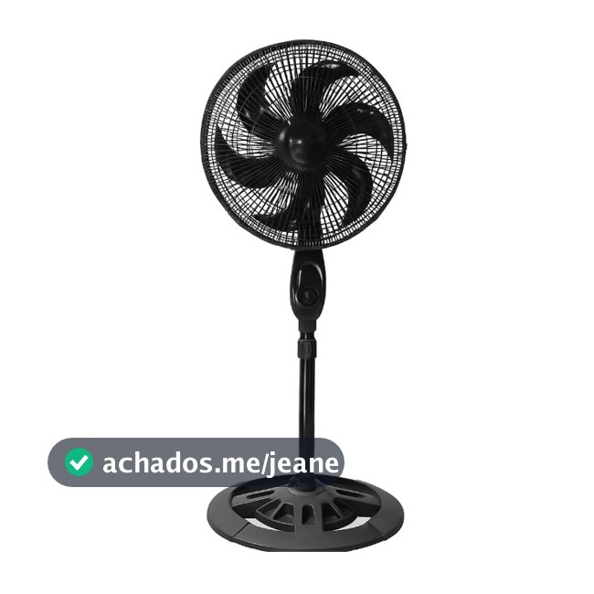 Ventilador De Coluna De Chão Turbo Vento Forte 3 Velocidades 110v/220v