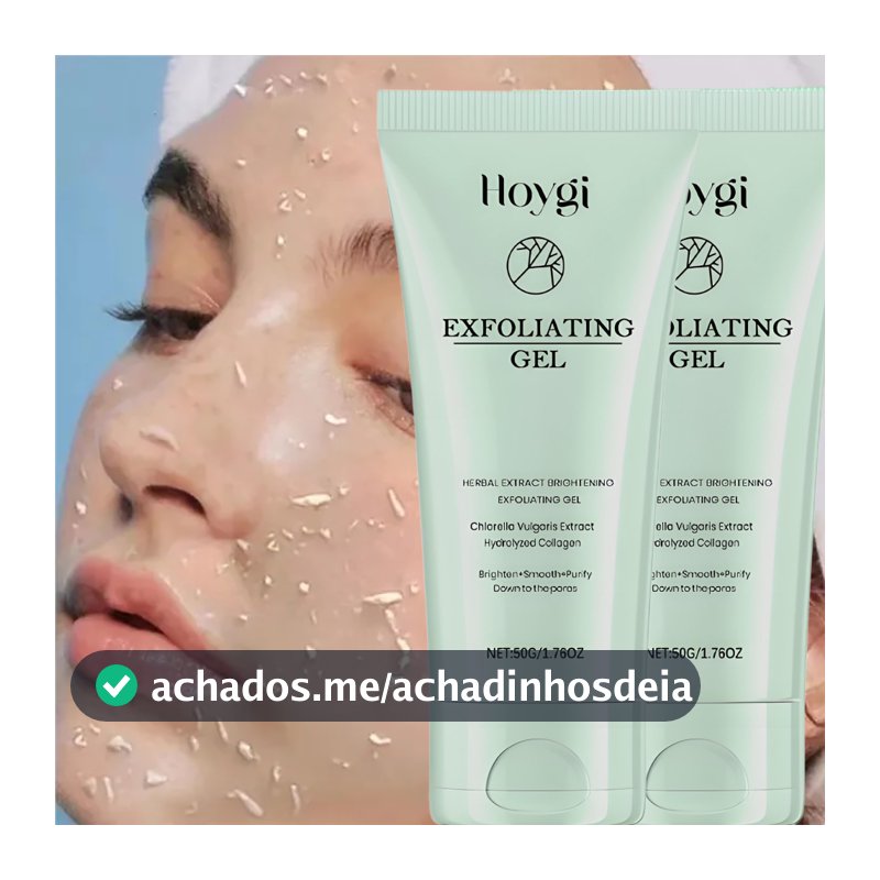1/2pcs Gel Esfoliante Iluminador Remove Cravos Limpeza Reparação Da Pele-50g