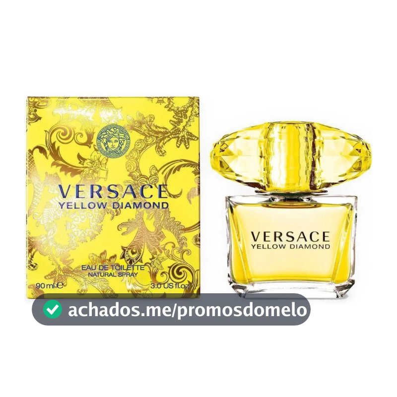 Versace Yellow Diamond Perfume Feminino Eau de Toilette 90ml