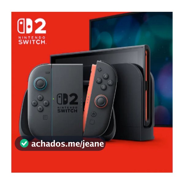 Nintendo Switch 2 256GB Novo Lacrado Lançamento -  Versão Nacional - Original - Envio Imediato