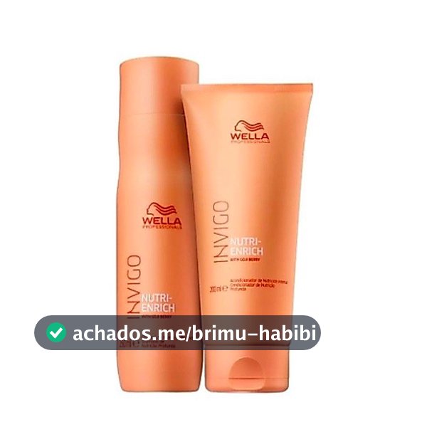 Kit Shampoo e Condicionador Invigo Nutri Enrich - Wella