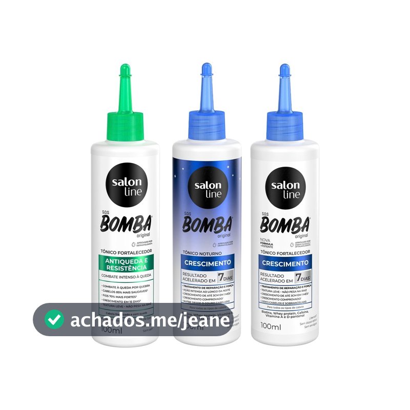 Kit Tônicos de SOS Bomba