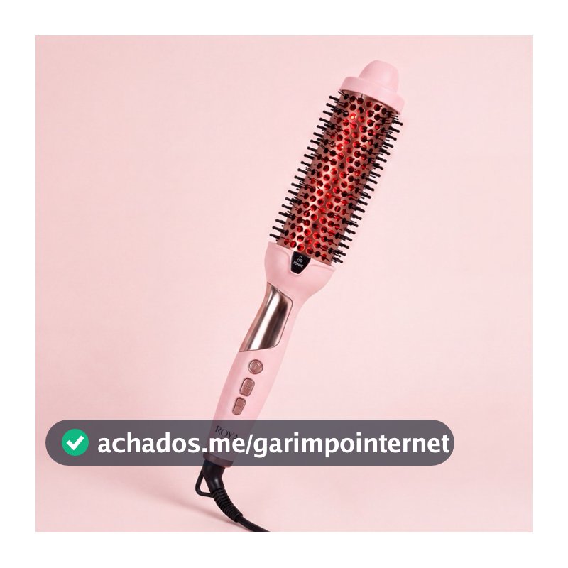 ESCOVA MODELADORA INFRAVERMELHA ROYA HAIR | BIVOLT