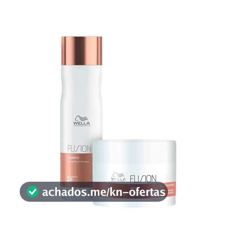 Kit Fusion Shampoo & Máscara - Wella Professionals