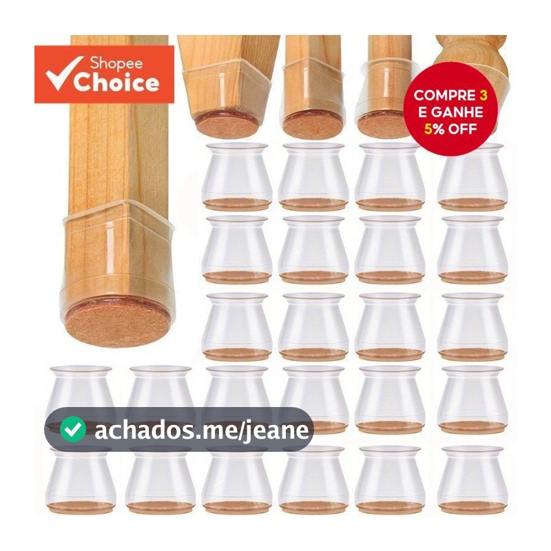Protetores De Perna De Cadeira De Silicone , Almofadas De Feltro Redutoras De Ruído Para Móveis , Conjunto De Proteção D