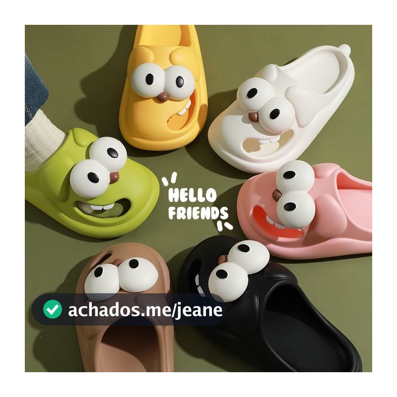 Novas Verão Chinelos Feminino Sola Grossa De Dos Desenhos Animados Anti-Derrapante Sandálias