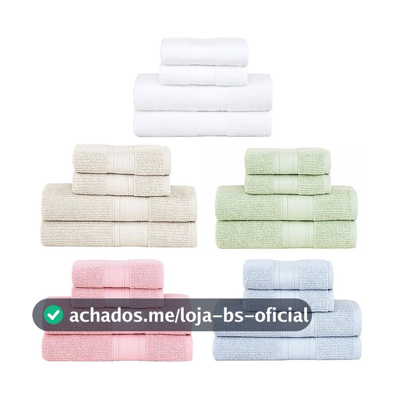 Jogo de Toalhas Buddemeyer Veneza Extra Soft Banho 4 peças