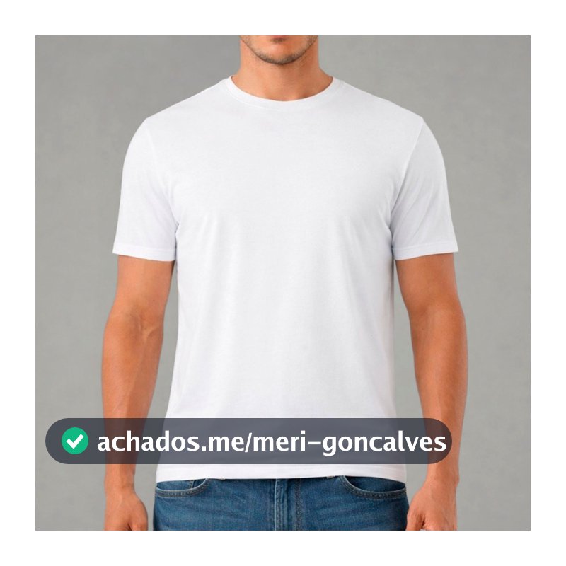 Camiseta Básica Masculina 100% Algodão Camisa Lisa Conforto Diário Estilo Casual Minimalista Premium Crt Unissex