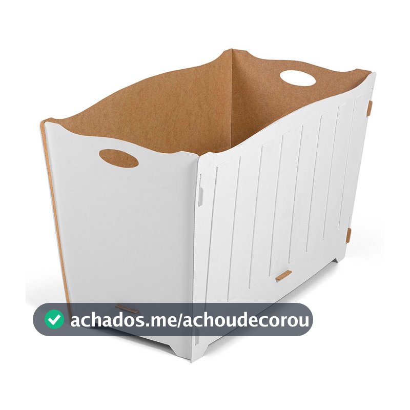 Caixa Porta Presentes Em Mdf Ripada Fechada Para Decoração Festas