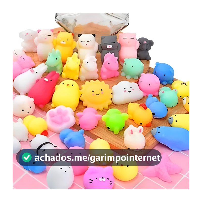 Bichinhos Mochi Macio De Apertar Alivio Estresse Fidget Alta Qualidade Premium Brinquedo Sensorial Modelos Sortidos