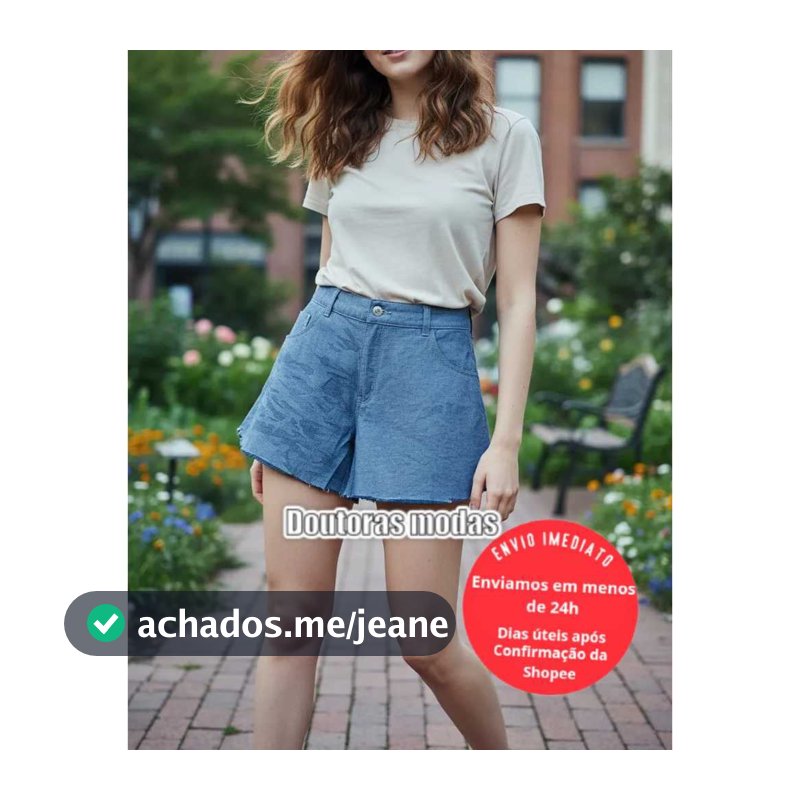 Doutoras Modas  Shorts Jeans Gode lançamento 2211
