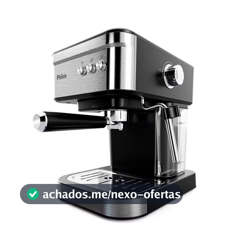 Cafeteira Expresso PCF04A 20 Bar Reservatório 1.2L Potência 950W Philco