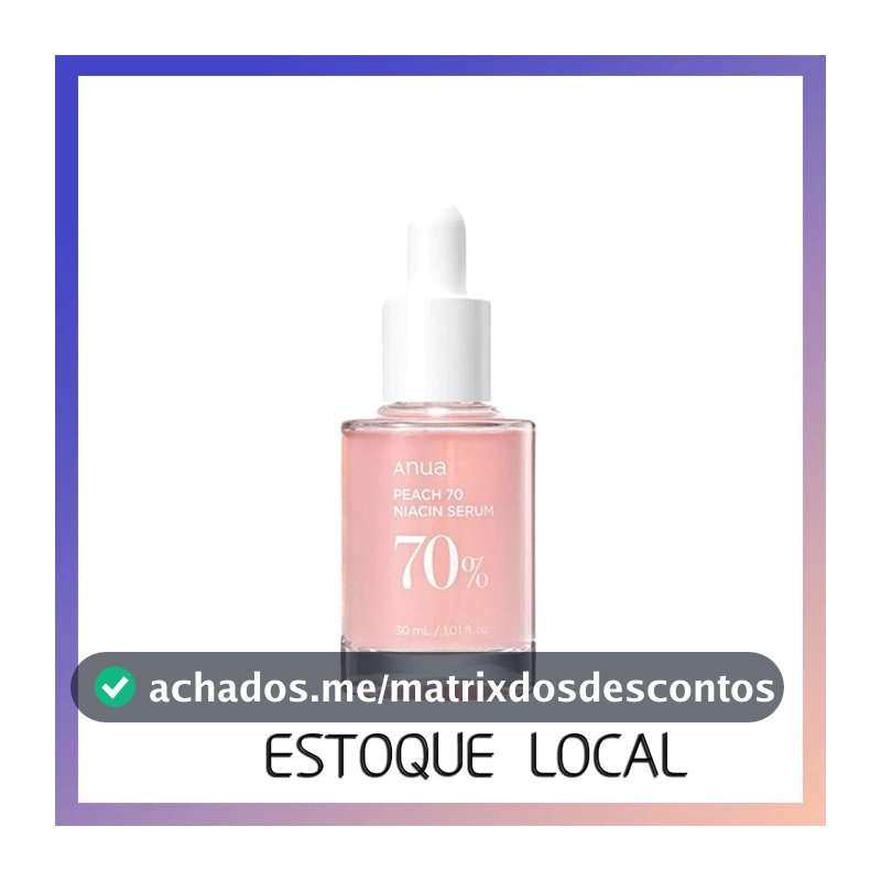 ANUA Sérum Peach 70% Niacinamida, 30ml