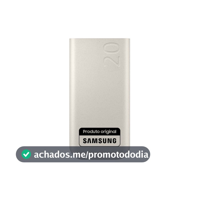 Bateria Carregador Portatil 3x USB-C 20000mAh Super Rapida 45W