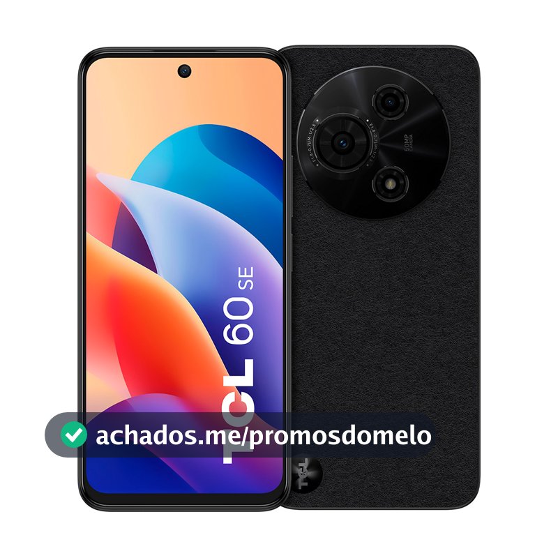 Smartphone TCL 512GB 50MP 18GB RAM 6.7" HD+ IPS Octa-Core 5.200mAh TCL 60 SE