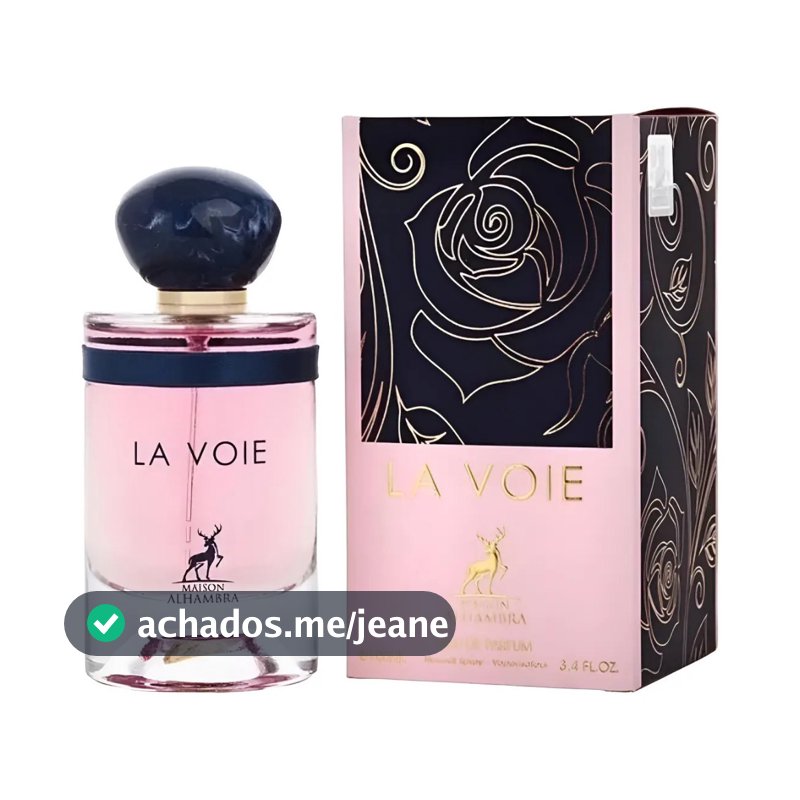 Perfume Feminino La Voie Maison Alhambra EDP 100ml Original Importado Alta Fixação