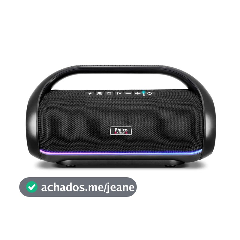 Caixa de Som Philco Extreme Bluetooth Speaker 220w RMS PBS220BT Bivolt