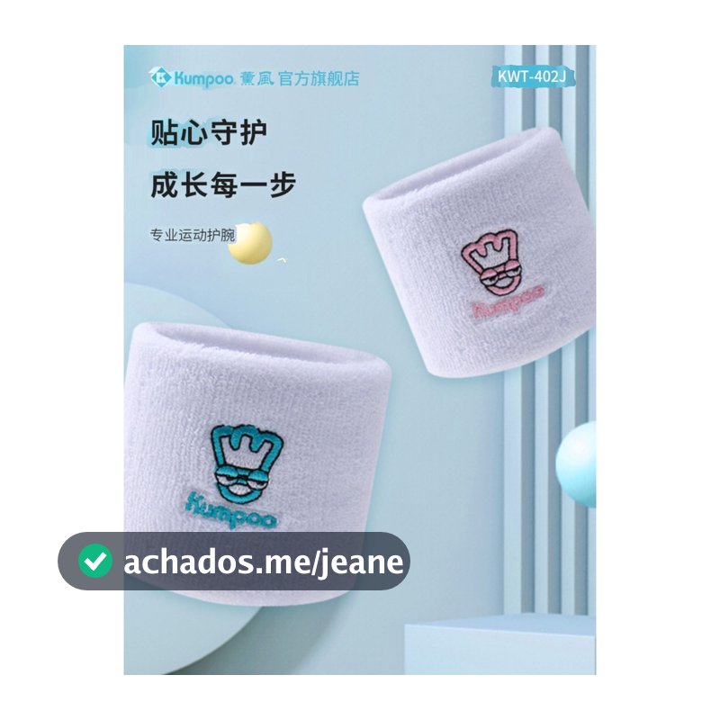 Kaoru estilo Badminton tênis genuíno esportes pulseira de Fitness entorse basquete vôlei pulso das crianças KWT-402J