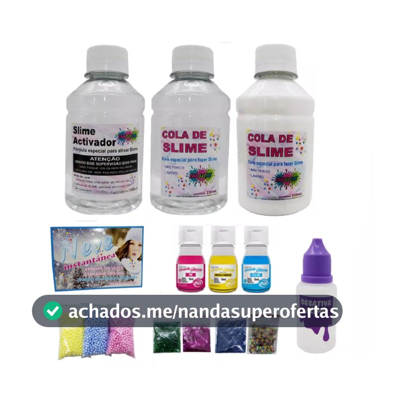 Kit De Fazer Slime Premium Ine Slime