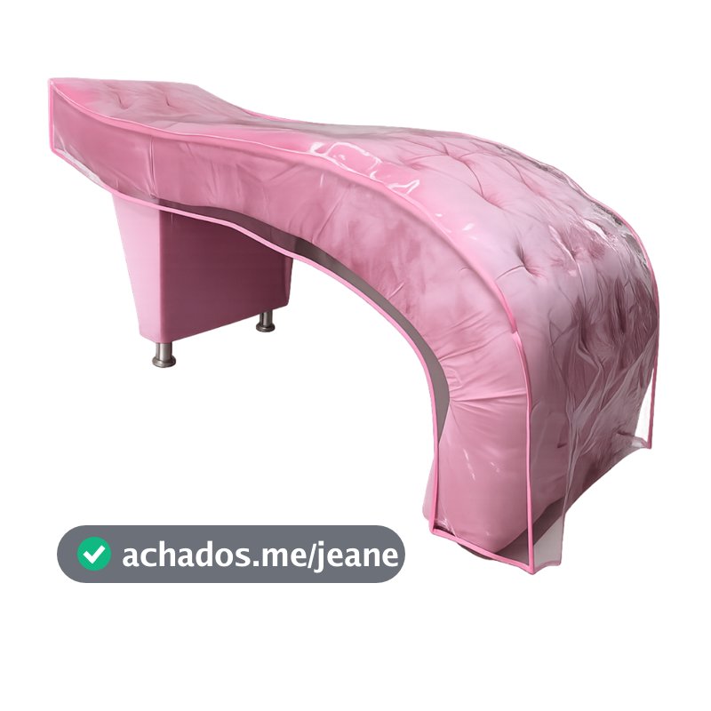 Capa Protetora para Maca Estética em PVC Transparente Impermeável Fácil de Limpeza