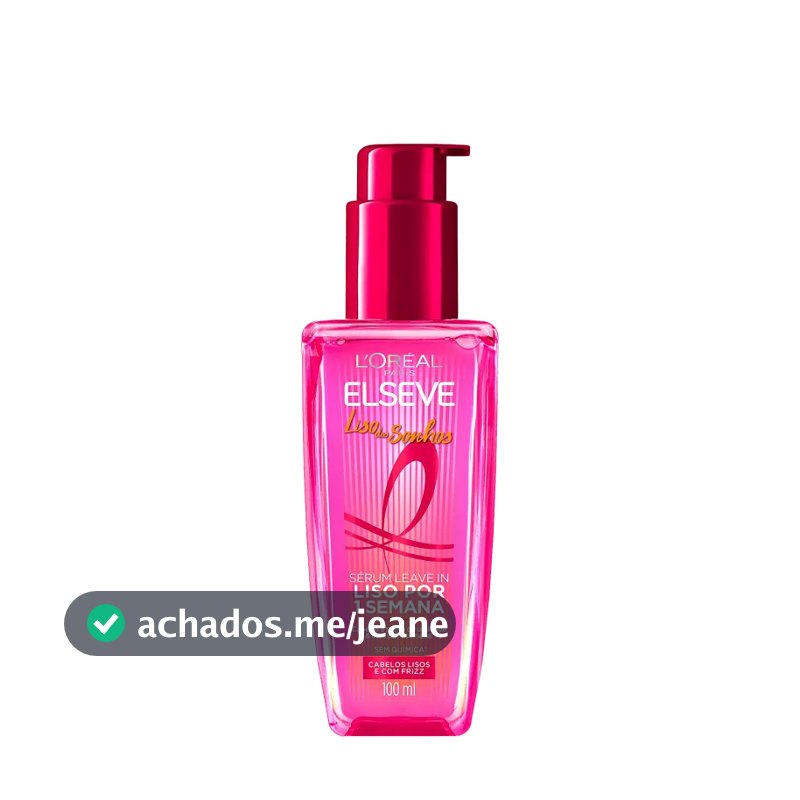 SERUM ELSEVE LISO DOS SONHOS 100ML