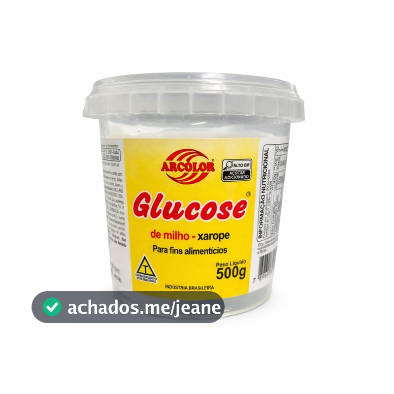 Glucose de Milho 500g - Arcolor