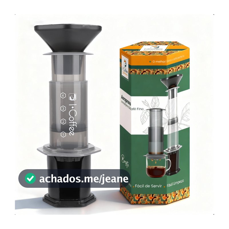 Máquina Original de Café e Expresso , Cafeteira Portátil Barista Level com Câmara , Êmbolo Filtros , Rápido
