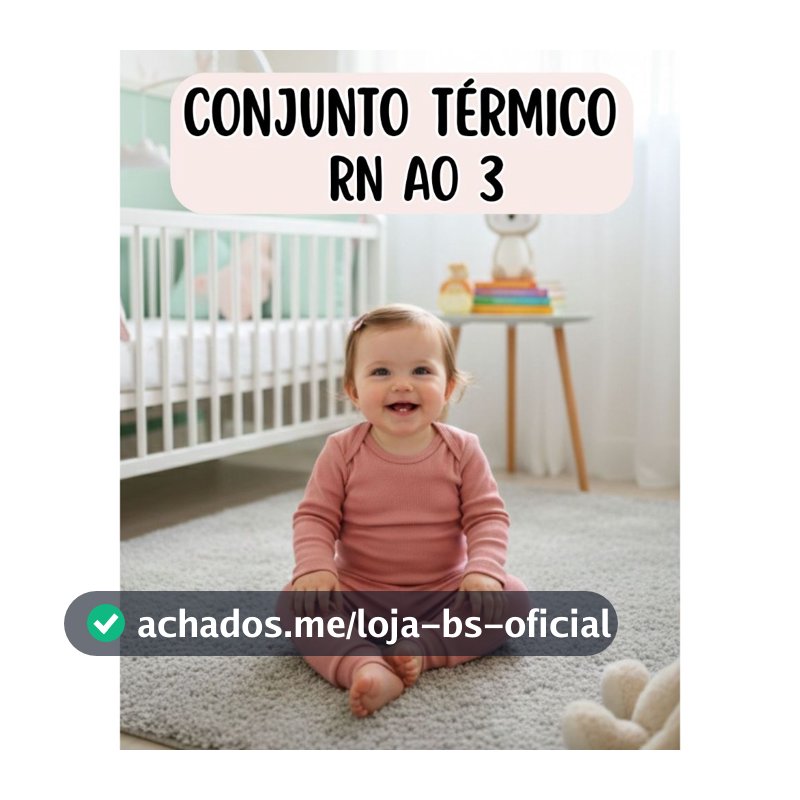 Conjunto Bebê Térmico Liso Body Manga Longa Calça Peluciado Inverno Rosê Branco Bege Gola Envelope Macio Enxoval RN ao 3