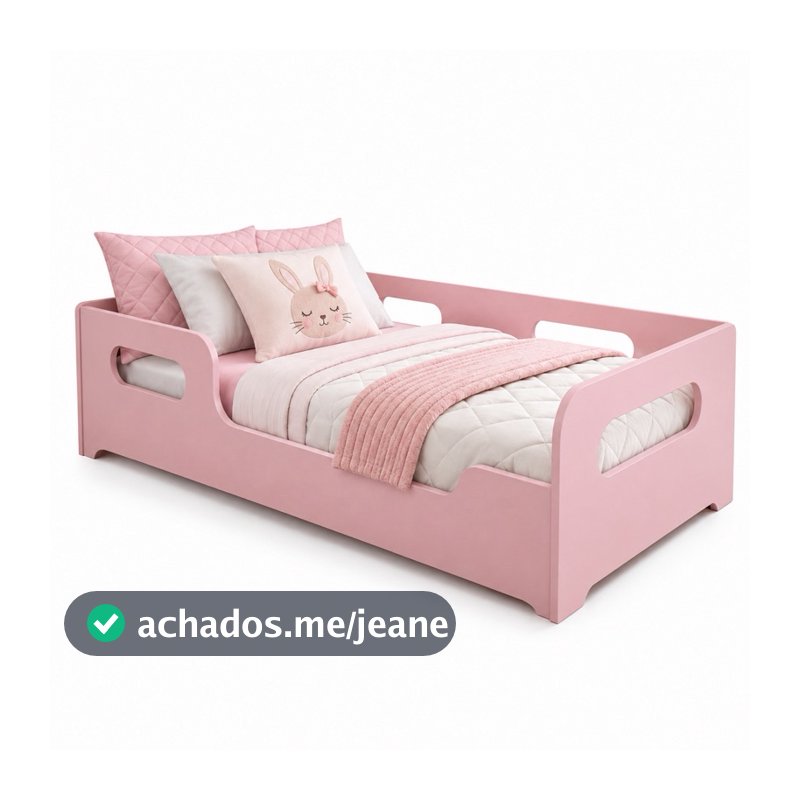 Cama Montessori 150x70 Infantil Com e Sem Colchão Menina e Menino