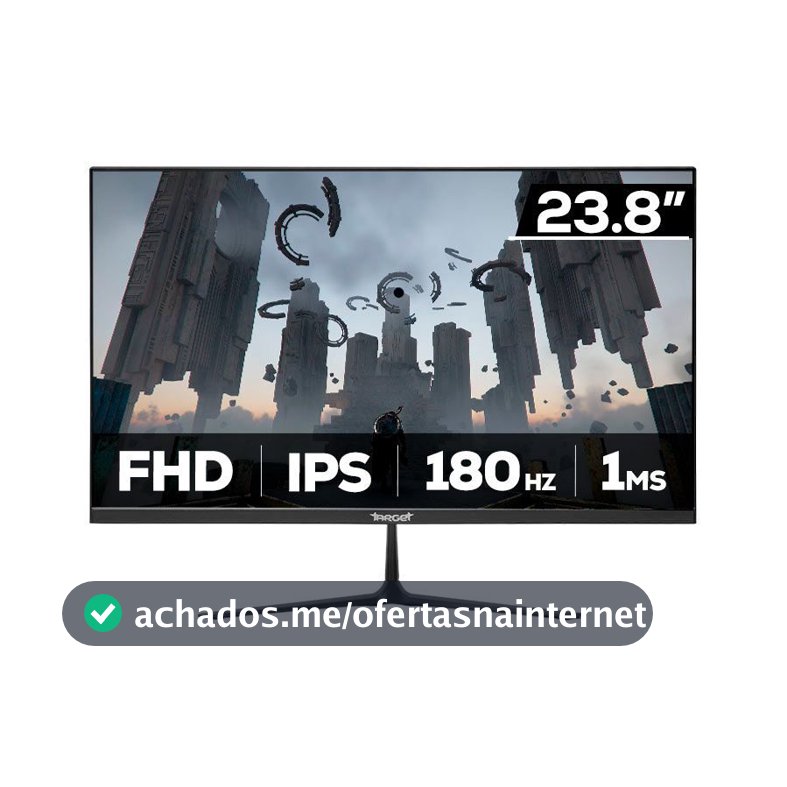 Monitor Gamer TGT Altay TS6, 23.8 Pol, IPS, FHD, 1ms, 180Hz, HDMI/VGA, TGT-ATTS6-BL02