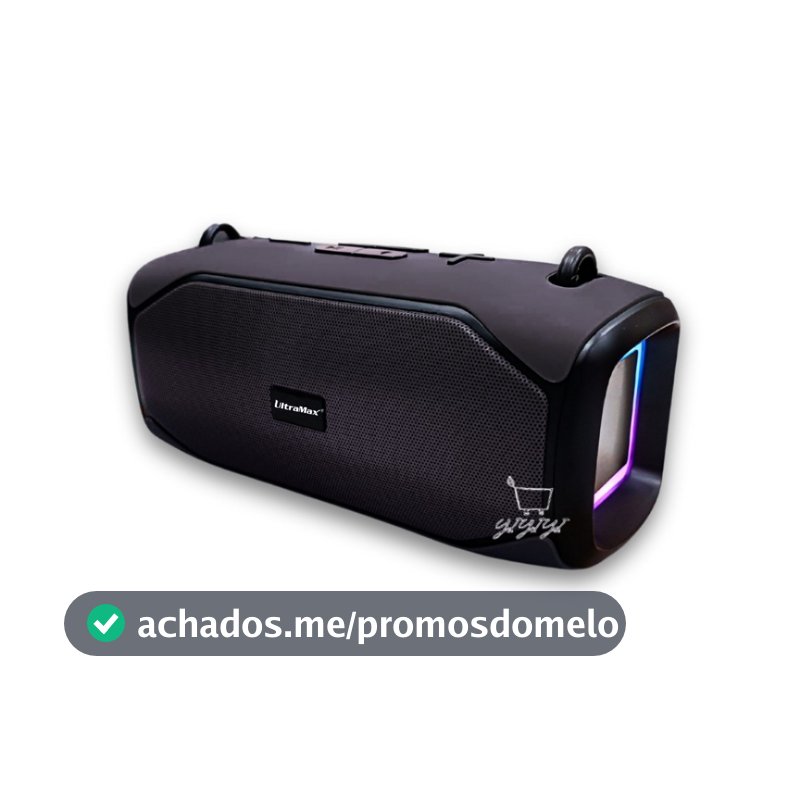 Caixa de Som Bluetooth com Alto-Falante Duplo e Subwoofer TWS Sem Fio D-G228 / ULT-228