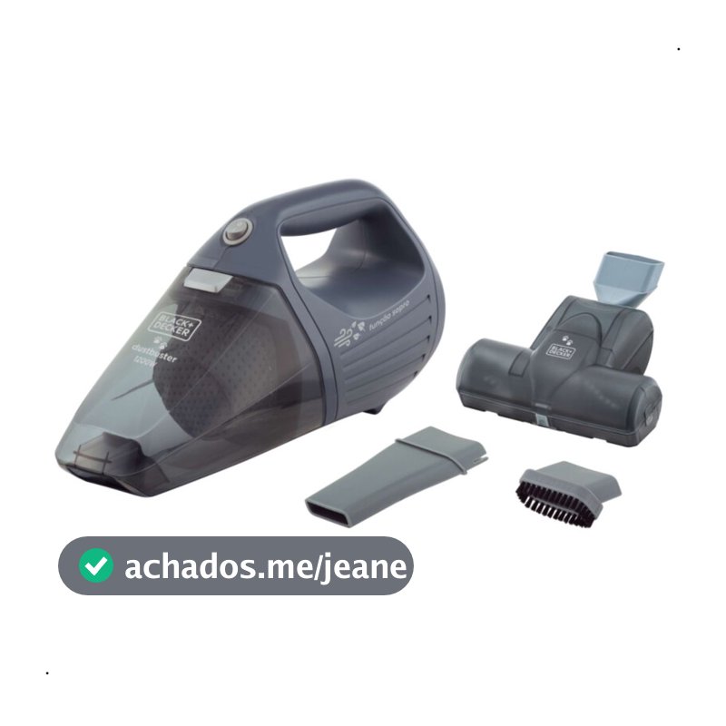 Aspirador Pó Portátil Pet Funcao Sopro Black Decker 220v