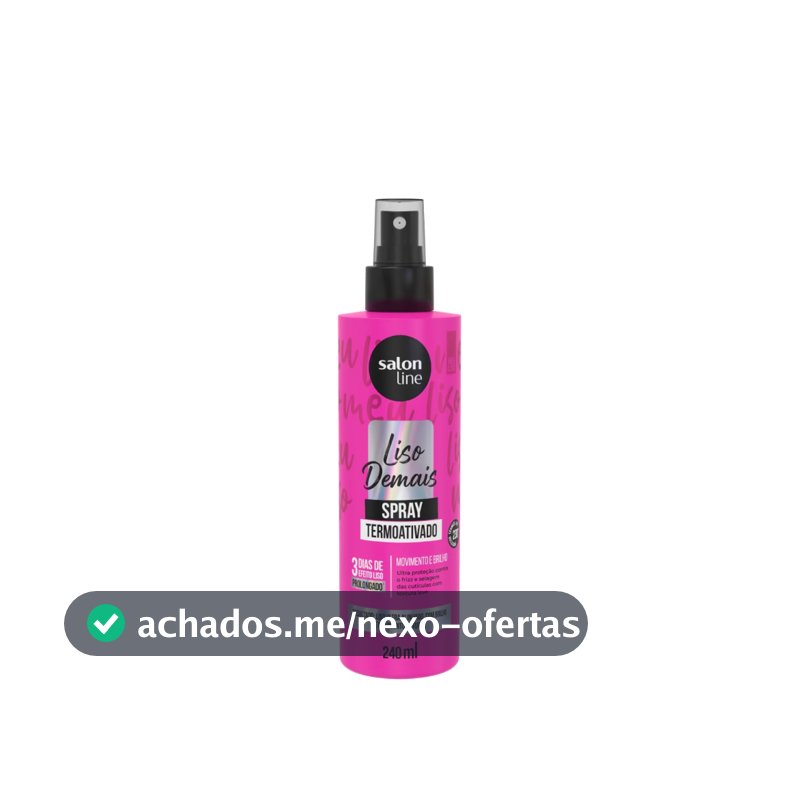 Meu Liso Demais Defrizante Spray Protetor Térmico 240ml